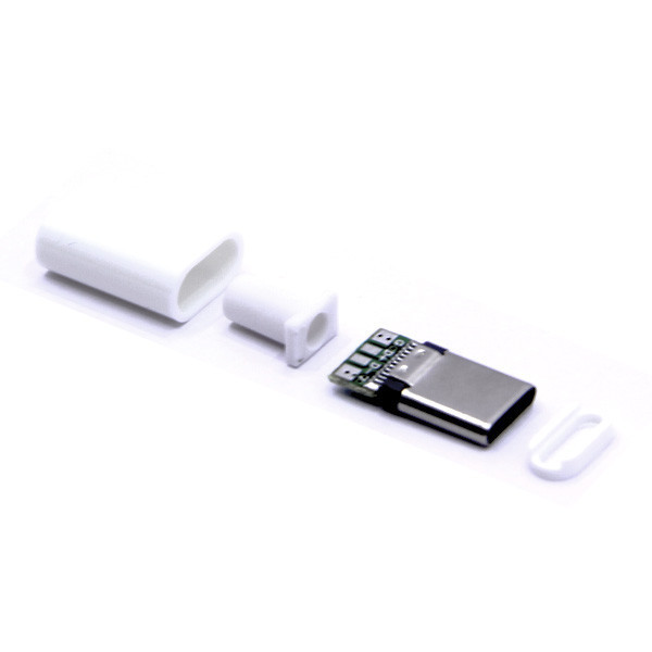 سوکت نری USB-C مدل 4Pin-white