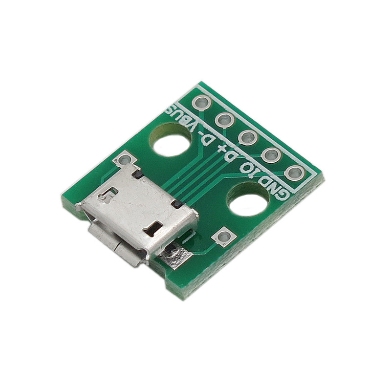 سوکت مادگی میکرو یو اس بی مدل Breakout board