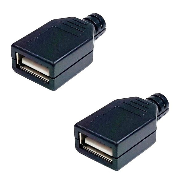 کانکتور مادگی فیش مدل USB TYPE - A