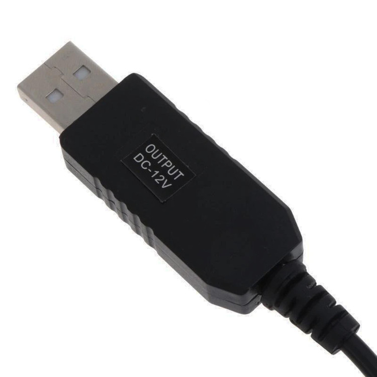 کابل تبدیل USB به DC بی جی جی مدل 12V طول 1 متر