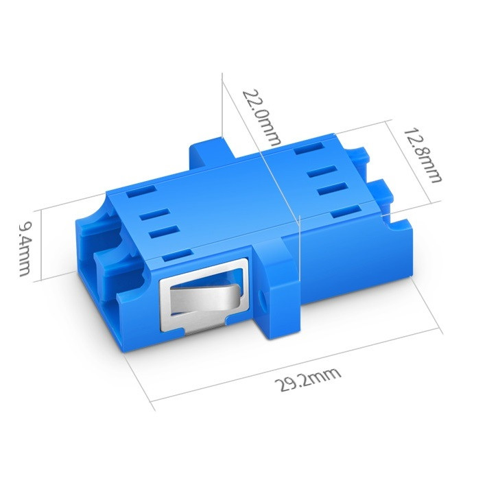 آداپتور فیبر نوری مدلLC/UPC Duplex SM 1