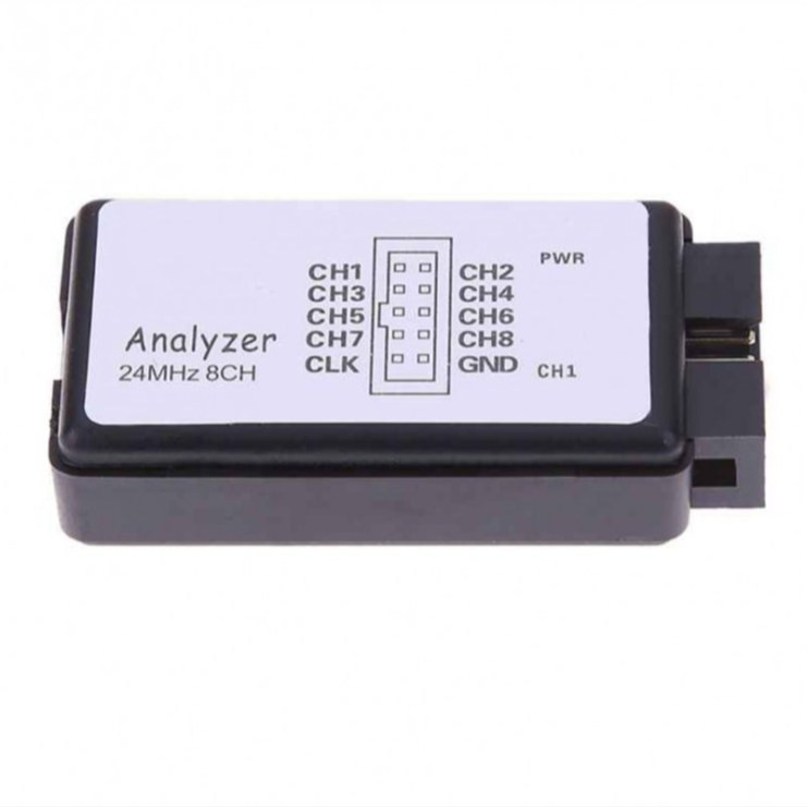 لاجیک آنالایزر USB به همراه بافر 24M 8CH